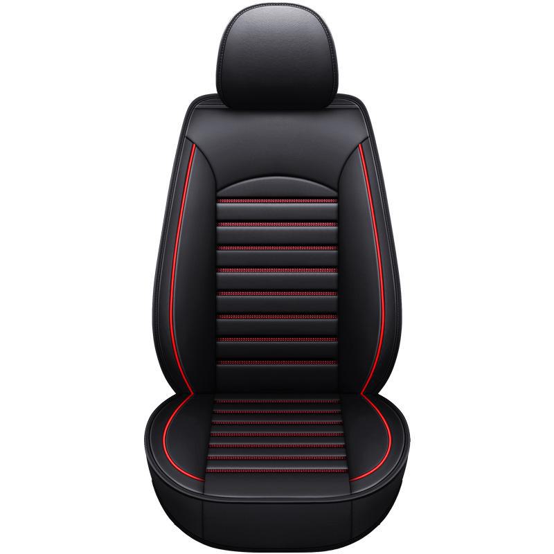 Sommer is silke bilsetepute for småbileier og passasjer, lær full omsluttende enkeltsetetrekk for lastebil, universell passform