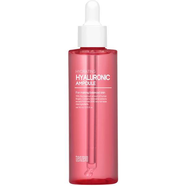 TENZERO Hydrating Hyaluron Ampoule - Deep Moisturizing & Plumping Facial Serum (110ml / 3.71 fl.oz.)