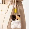 Plush Cat Bag Pendant Soft Fluffy Kitten Key Ring New Plush Cat Keychain  Car Keys