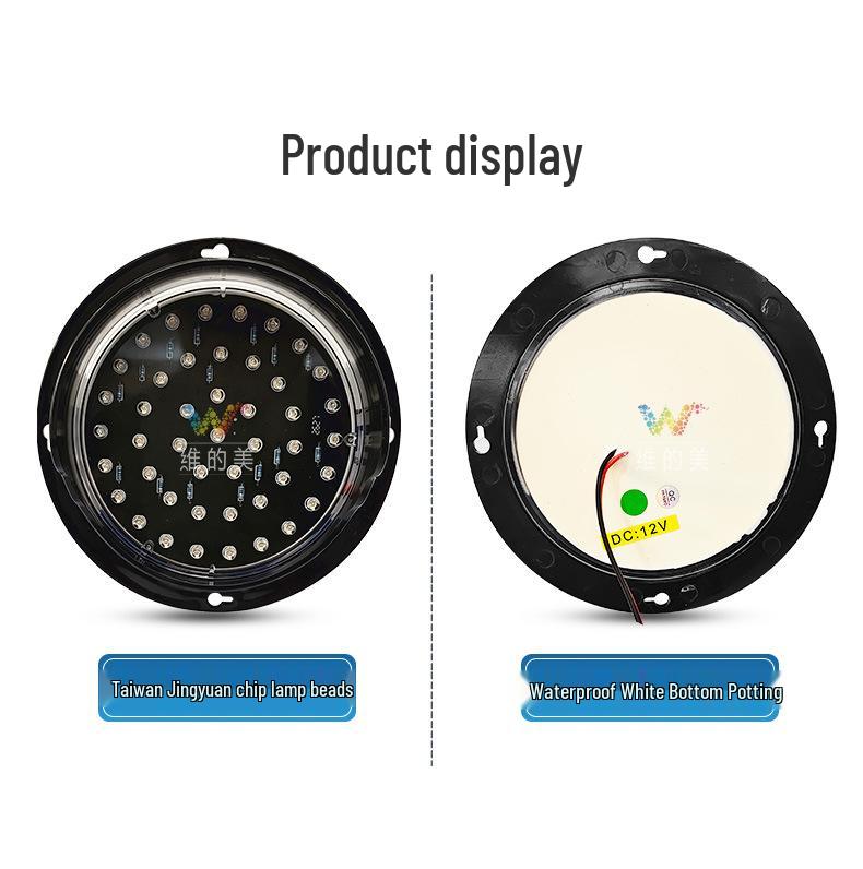 Vehicle-Mounted Weighbridge Traffic Signal: 12V/24V Indicator for Car Wash & Parking Spaces