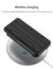 Samsung Z Fold5 Leather Flip Case with Pen Slot - Foldable Screen Protective Cover
