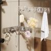 Waterproof Folding Suction Cup Hook Detachable Door Back Clothes Hook  Dormitory