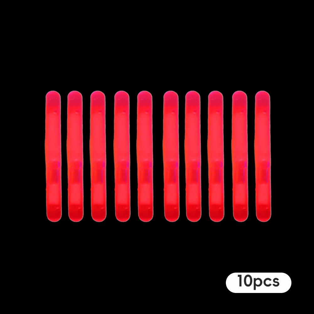 10Pcs Fireflies Starlight Fishing Light Sticks Diameter 4.5mm Fishing Float Rod Light Luminous Sticks Fishing Tackle Accessories
