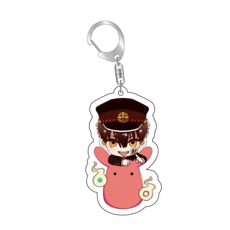 Animation Acrylic Key Ring Jibaku Shounen Hanako-kun Double Sided Pendant Nene Yashiro Hanako-kun Accessories Adorable Animation