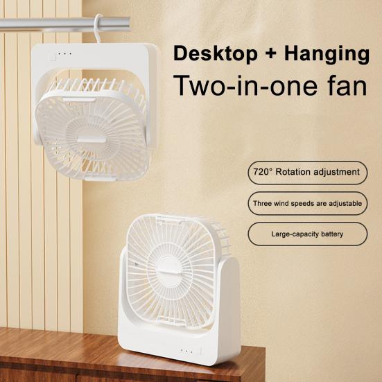 

Table Fan with Adjustable Angle 3 Wind Speeds Strong Airflow