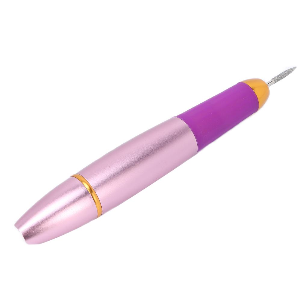 Electric Nail Drill Machine USB Charging Portable Nail Grinding Machine for Nail SalonPink