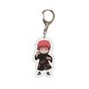 Llavero acrílico de Anime Naruto, accesorio, llavero de dibujos animados de Uzumaki Naruto