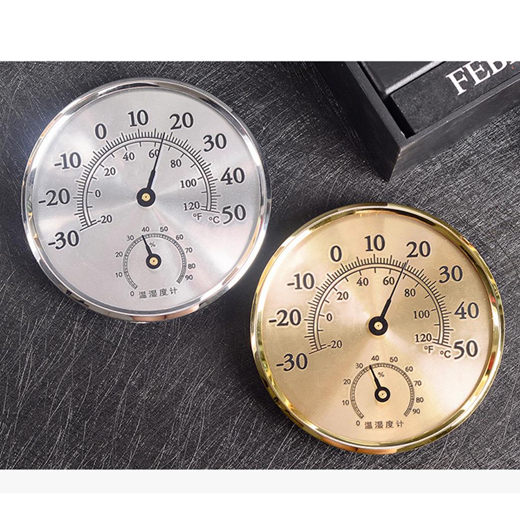 Table Thermometer Hygrometer Indoor Analog-Humidity Meter-Gauge Monitor Tester