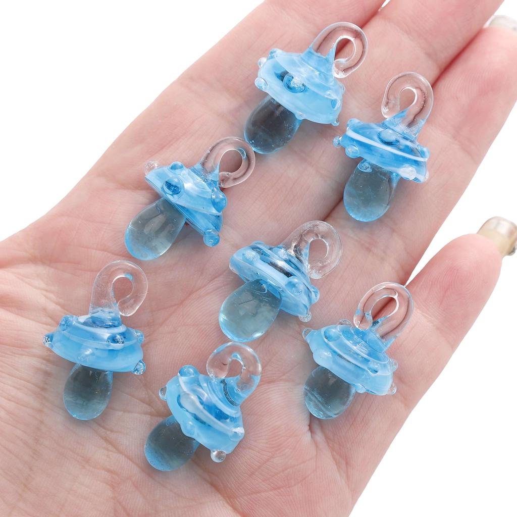 1 pezzo [17x16mm] Perline a forma di fungo in Vetro Colorato Dipinte a Mano Perline Fungo Tridimensionali Accessori Fai da Te per Gioielli Fatti a Mano