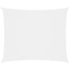 VidaXL Sun Sail Oxford Fabric Rectangular 4x5 M White 135271