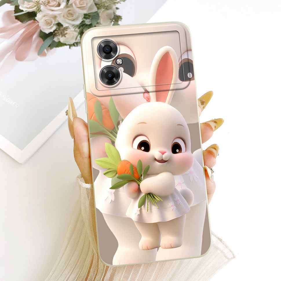 Sunflower Cartoon Cover For Xiaomi Poco M4 5G Cases Soft Silicone Phone Case For Xiaomi Poco M4 PocoM4 5G ShockProof Bumper