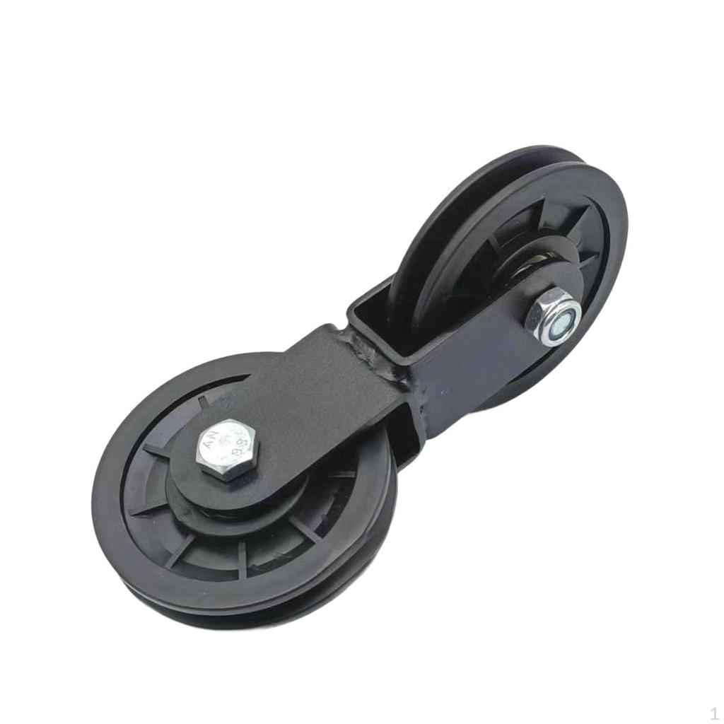 Akcesoria do podwójnego bloczka, Przyrząd do ściągania w dół, Solidny, Części zamienne do podnoszenia ciężarów, DIY Fitness