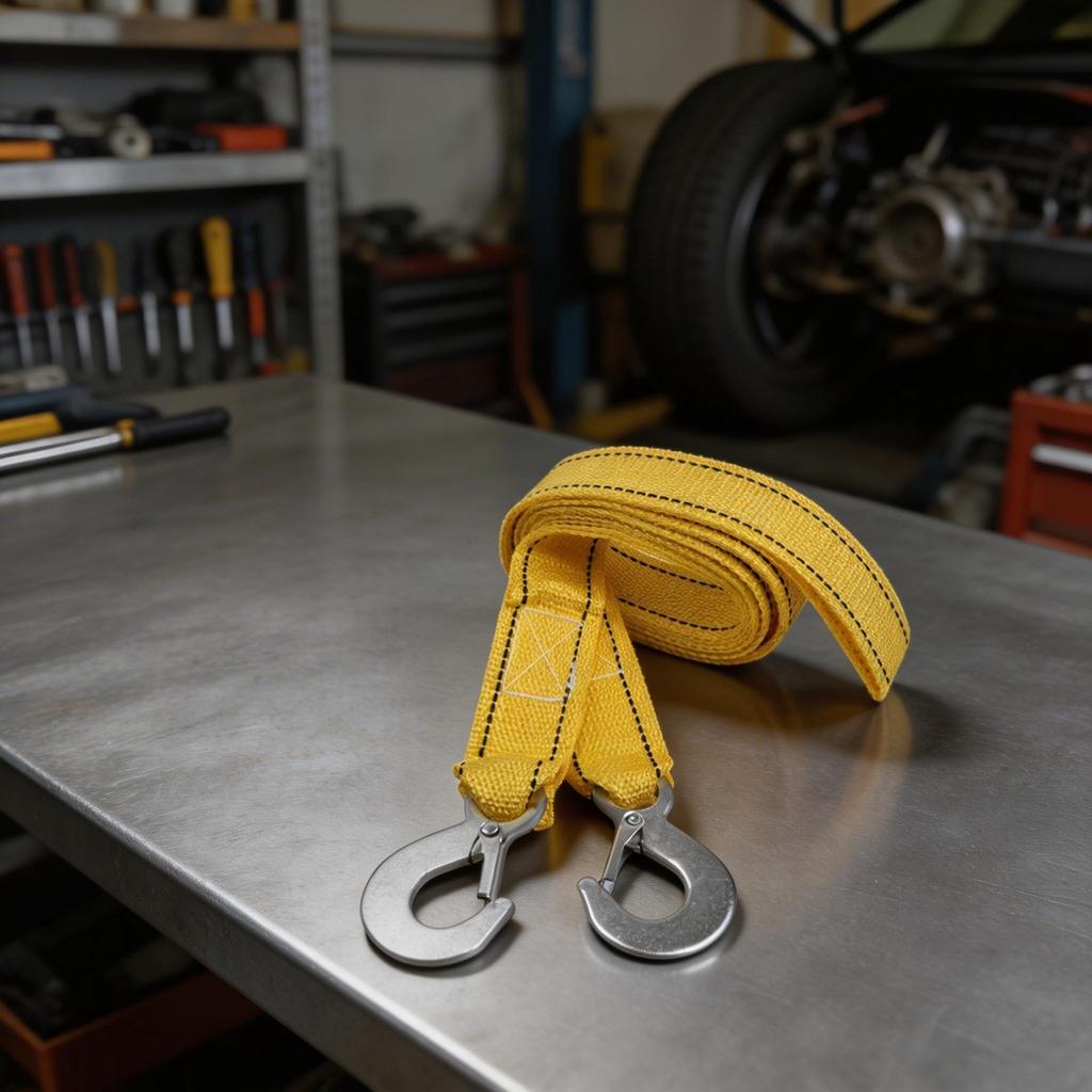 300cm Towing Strap Rope 3Tons Car Towing Rope Strap