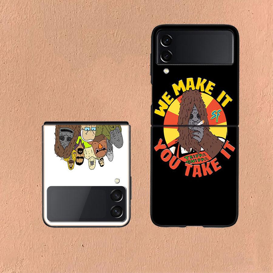 The Big Lez Show Choomah Coque For Samsung Z Flip7 6 Galaxy Case Shockproof Z Flip5 Z Flip3 4 5G Hard Cover Phone TPU PC Hard F