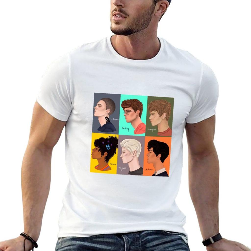 The Raven Boys by Maggie Stiefvater T-Shirt Relaxed Casual Short Sleeve Tee