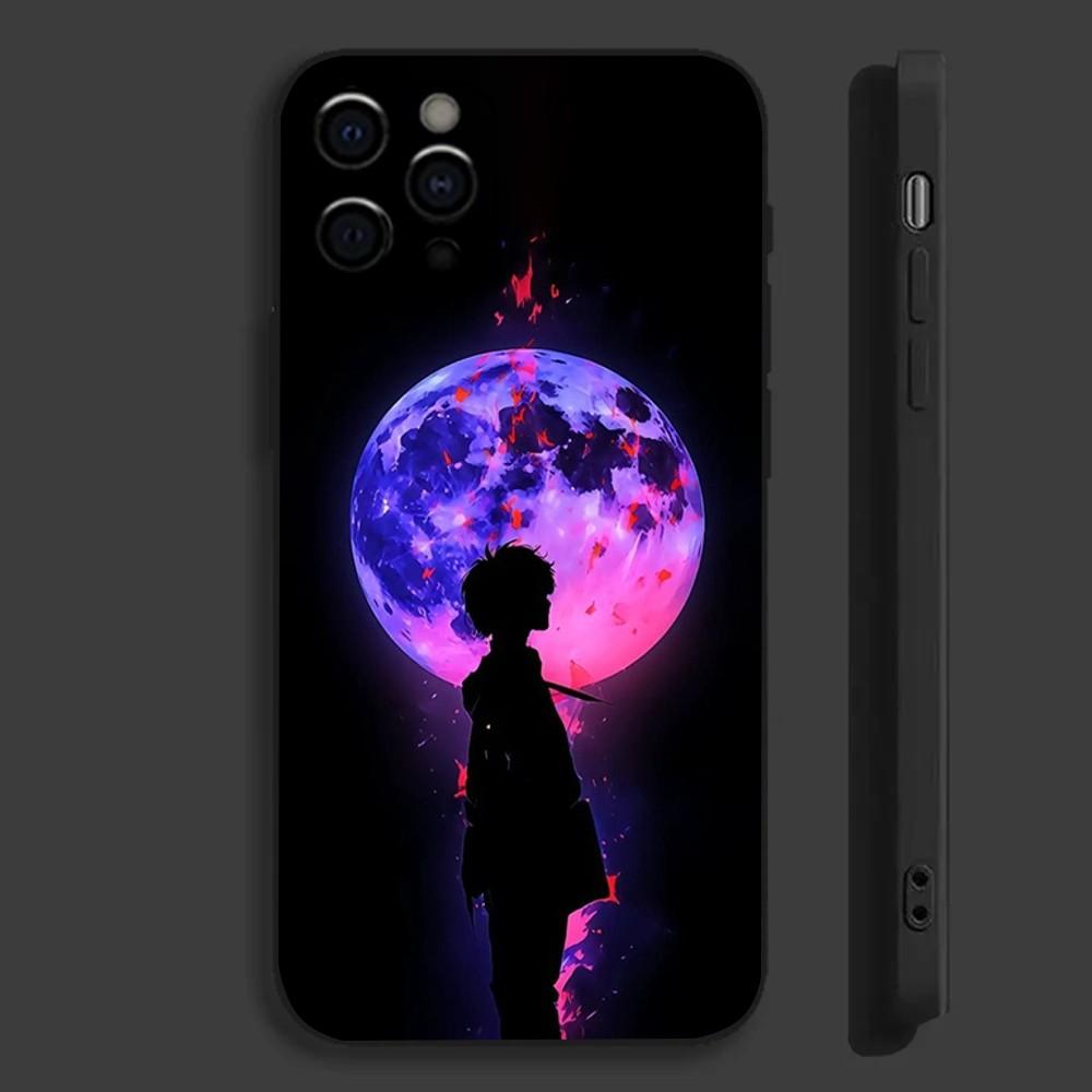Anime H-Hunter K-Killua Phone Case For Apple iPhone 15,14,13,12,11,Pro,X,XS,Max,XR,Plus,Mini Soft Black Cover