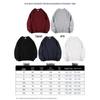 Unisex Heavyweight Fleece-Lined Cotton Sweatshirt - Thick, Loose-Fit Crew Neck, Drop Shoulder Style