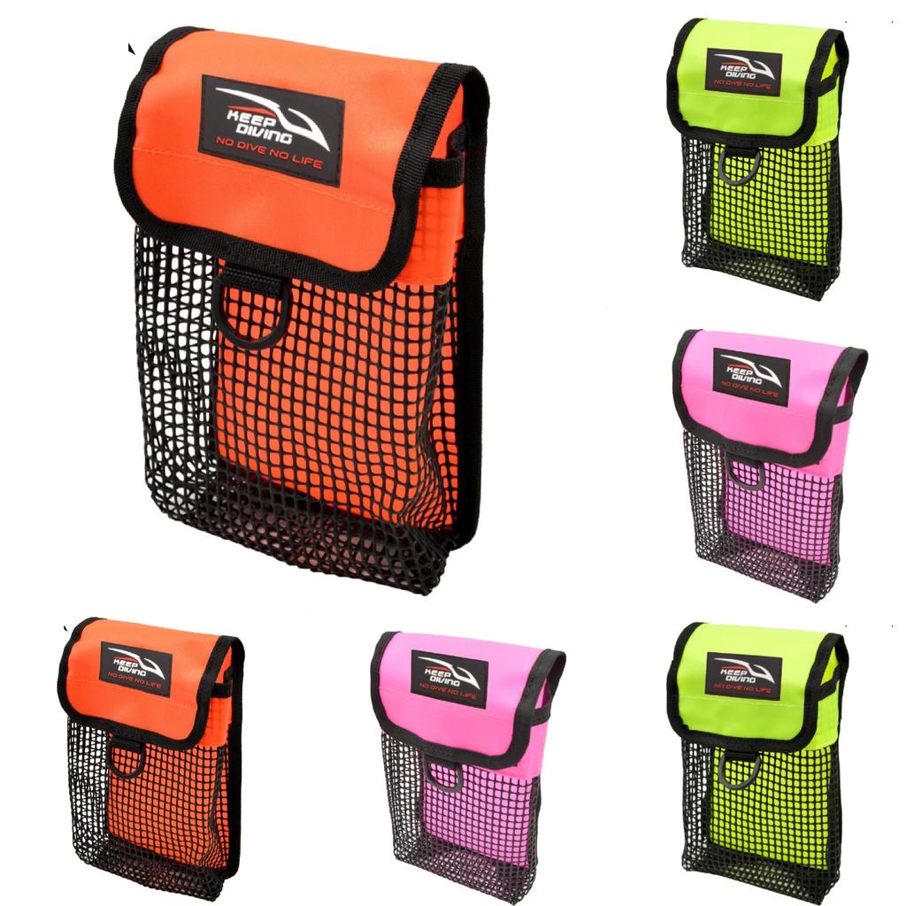 Diving Reel Bolt  Buoy Storage Mesh Gear Bag Equipment Holder Carry Buoy for Carrier Mesh Bag Pac