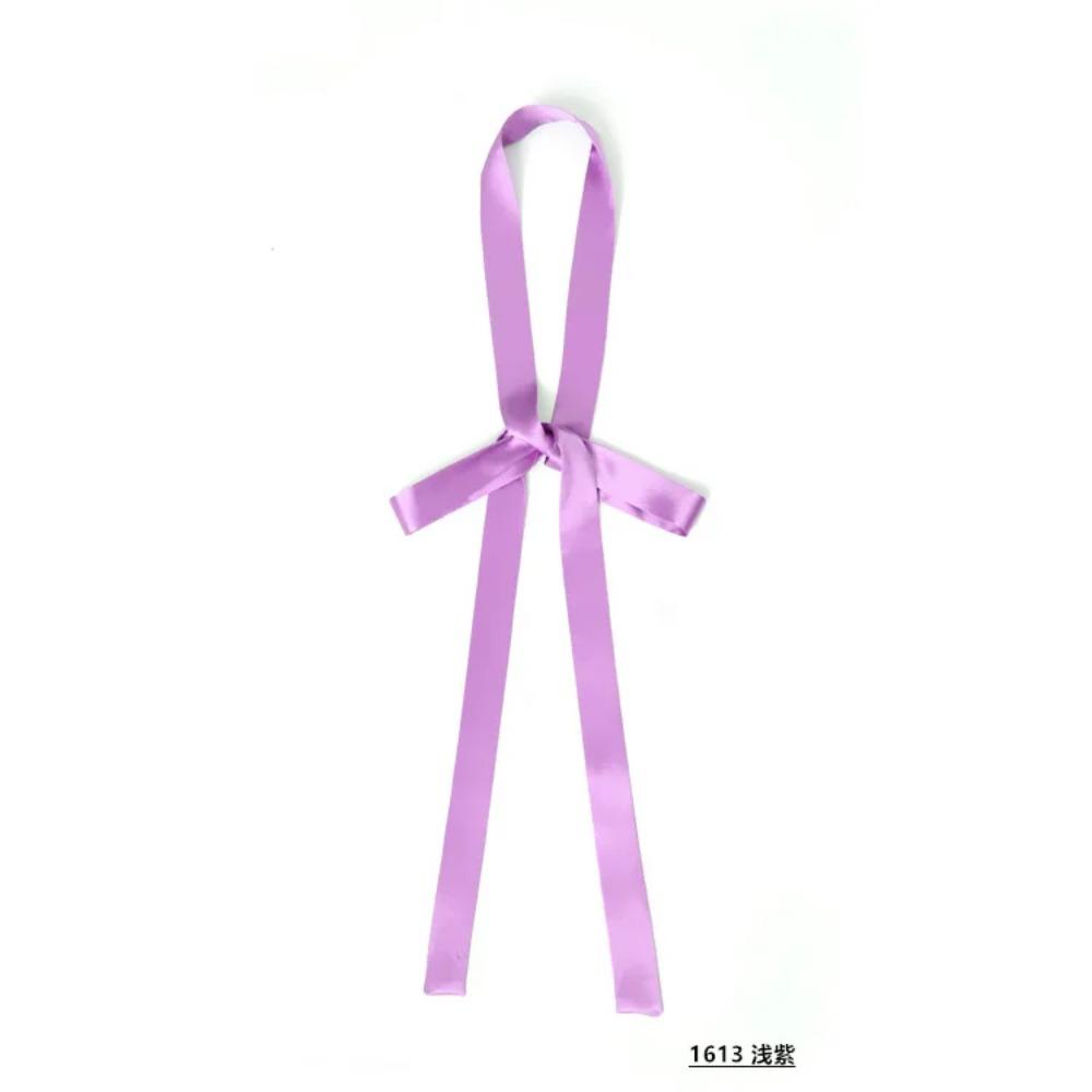 Narrow Long Silk Scarf Solid Color Women's Tie Scarf A Must-have for Pairing with a White Shirt Ladies Belt Skinny Ribbon Scarf
