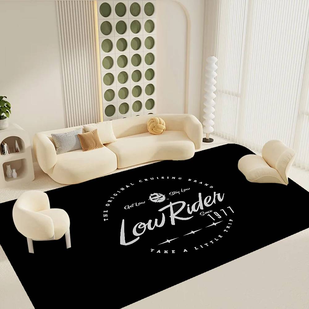 Lowriders Racing Floor Mat Rectangle Anti-slip Home Soft Badmat Front Door Indoor Outdoor Mat Welcome Doormat
