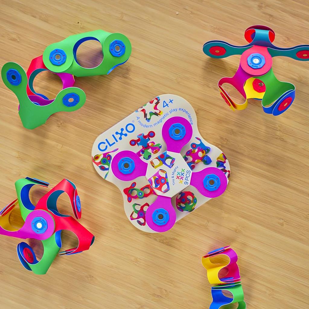 RANGS CLIXO Magnetic Educational Toy a 2024 Good Design Award and Good Toy 2024 A Building Toy with Magnets and Japan's (Tiny & Mighty) (STEM),