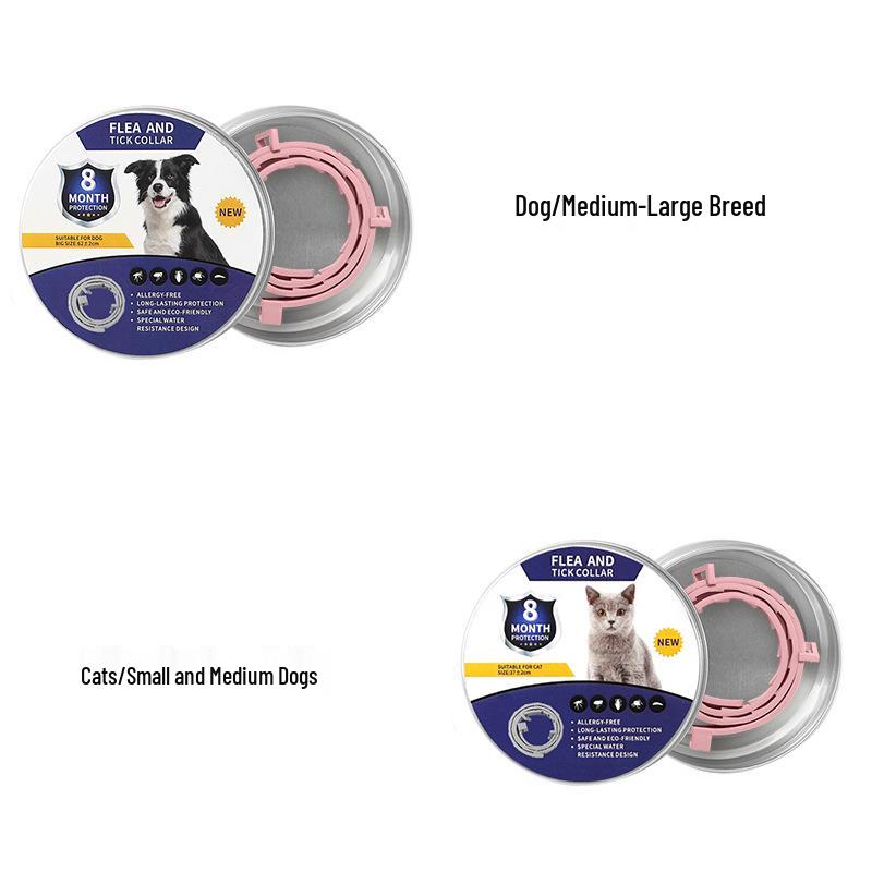 Verstellbares nicht-repellierendes Haustierhalsband für Hunde und Katzen