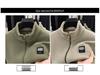 Men's 700g Double-Sided Sherpa Fleece Hoodie Jacket - Thickened Winter Warmth with Stand Collar & Zipper