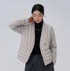 Autumn and winter new light down jacket women's short V-neck white duck down liner to keep warm, fashionable and slim