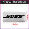 Auto Aluminium 3D Metall Pin BOSE Hi-Fi Lautsprecher Audio Stereo Beschriftung Dekorieren Aufkleber Abzeichen Emblem Abziehbilder Auto Styling