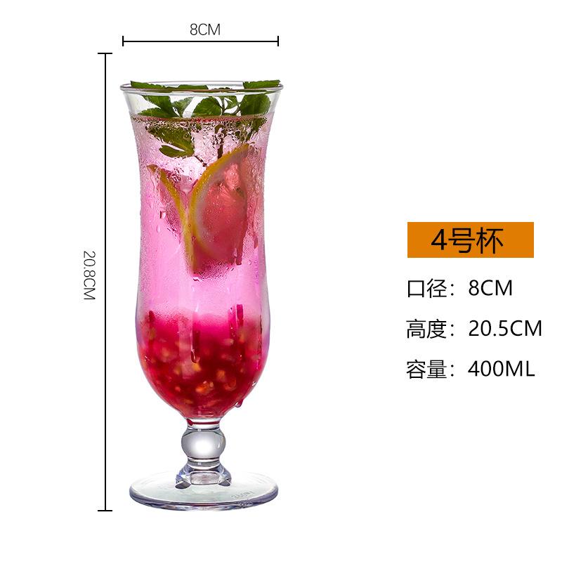 2pcs Acrylic Plastic Beer Juice Water Cup Transparent Unbreakable Reusable Milk Drinking Cup Home Bar Party Restaurant Drinkware