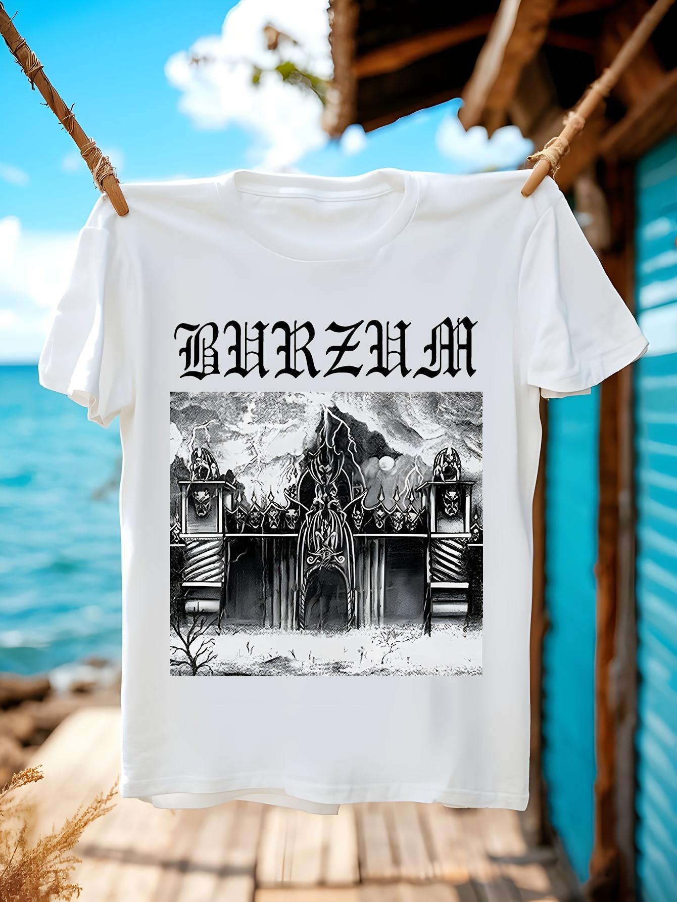 Burzum Gothic Band Graphic Tshirt Graphic Tshirt for Men XXL
