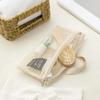 Borsa da Viaggio in Tessuto a Rete Riutilizzabile Mini Borsa Cosmetica in Dacron Borsa Organizer