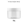 PET Transparent Wide-Mouth Cream Jar for Masks