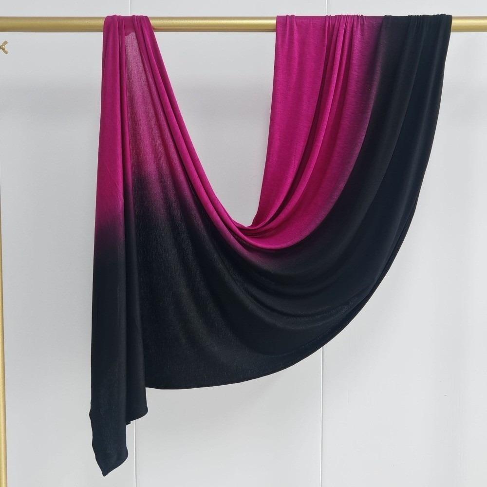 Breathable Fabric Muslim Hijab Scarf Soft Texture Stylish Bandana Breathable Hijab  For Women