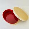 Yamaga Shikki Store Kishu Magewappa Inner Vermilion Red Bento Box Plain Wood 700ml Made In Japan Kishu Nuri Kishu Lacquerware Bento Box Lunch Box