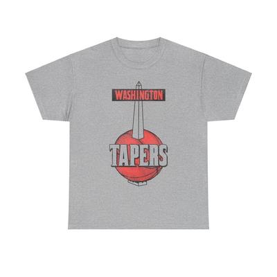 T-shirt Rétro Nostalgique de l'Équipe de Basket-ball des Washington Tapers