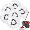 Suitable For Vileda And Ocedar Spin Mop Heads Triangular Cleaning Cloth Pad Brush Head Replacement Accessories