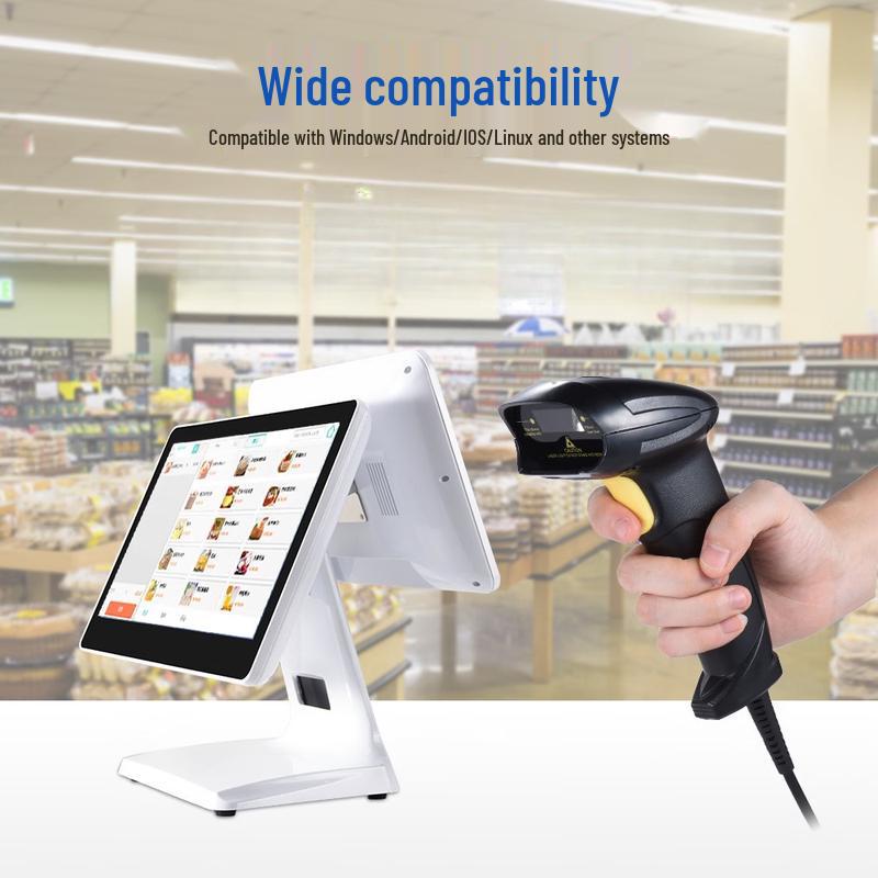 SMVP 1D Wireless Barcode Scanner