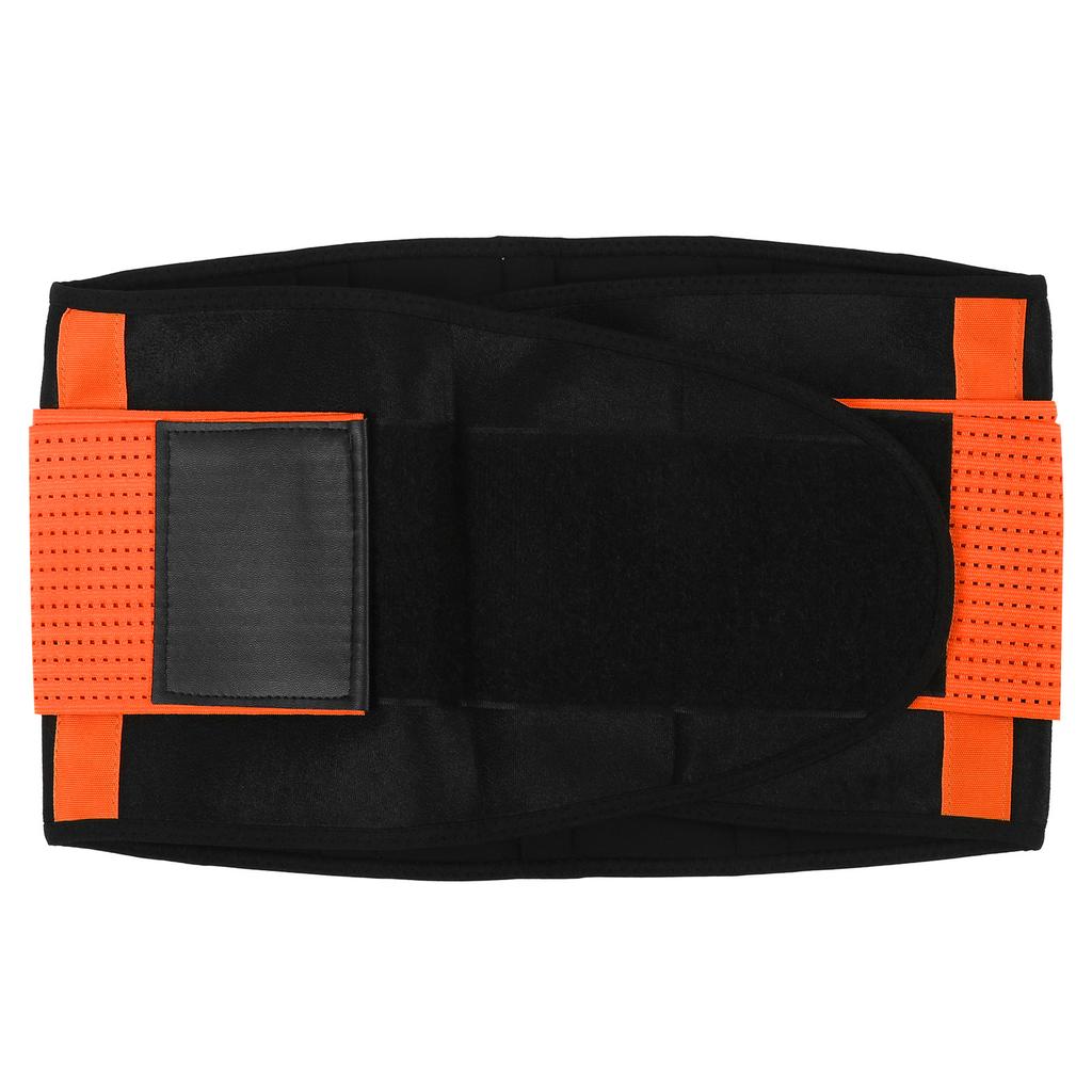 Back Brace Lightweight Portable Flexible Breathable Waist Protector for Waist ProtectionOrange