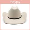 Mens Womens Wool Felt Fedora Hat With Wide Brim Sunshade For Casual Outings