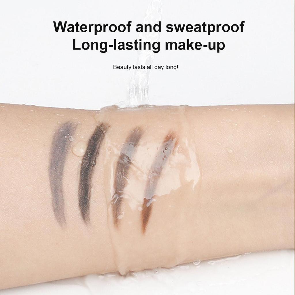 Retractable Eyebrow Pencil Eyebrow Brush Adai Flower Long Lasting Waterproof