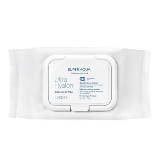 

Super Aqua Ultra Hyalron Очищающие салфетки с маслом 30 шт. 30 Sheets