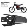 Motorcycle Rear Mudguard Protective Carbon Fiber Pattern Sturdy Rear Mudguard Protector Replacement for SurRon Light Bee X S