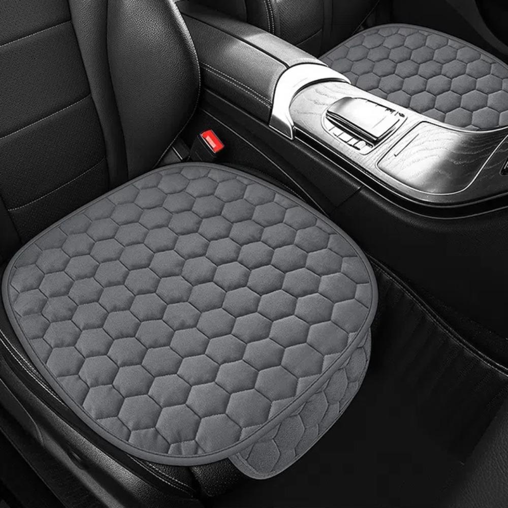 Thickened Car Plush Seat Anti-Freezing Square Cushion Comfortable Car Seat Cushion Car