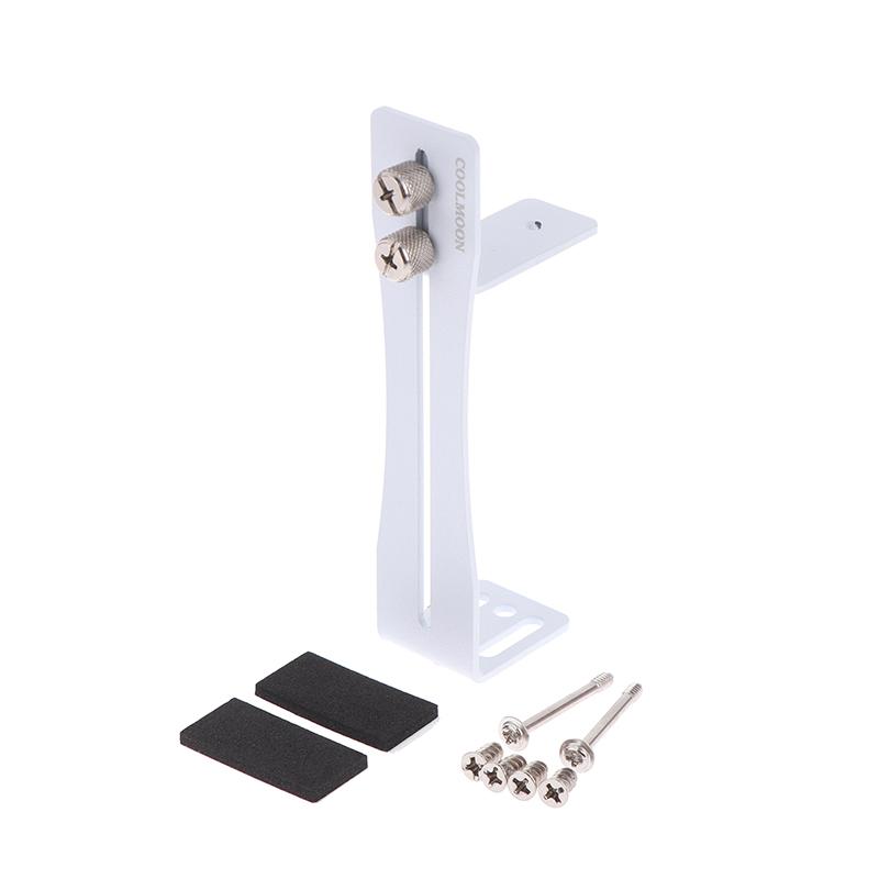 

Подставка для видеокарты износостойкая маленькая фиксирующая скоба для GPU с защитой от ржавчины алюминиевая скоба для разъема GPU для положения вентилятора GPU