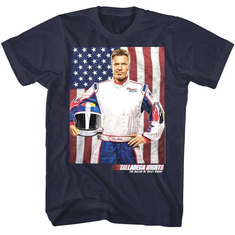 

Talladega Nights All-American Race Driver Men s T Shirt L