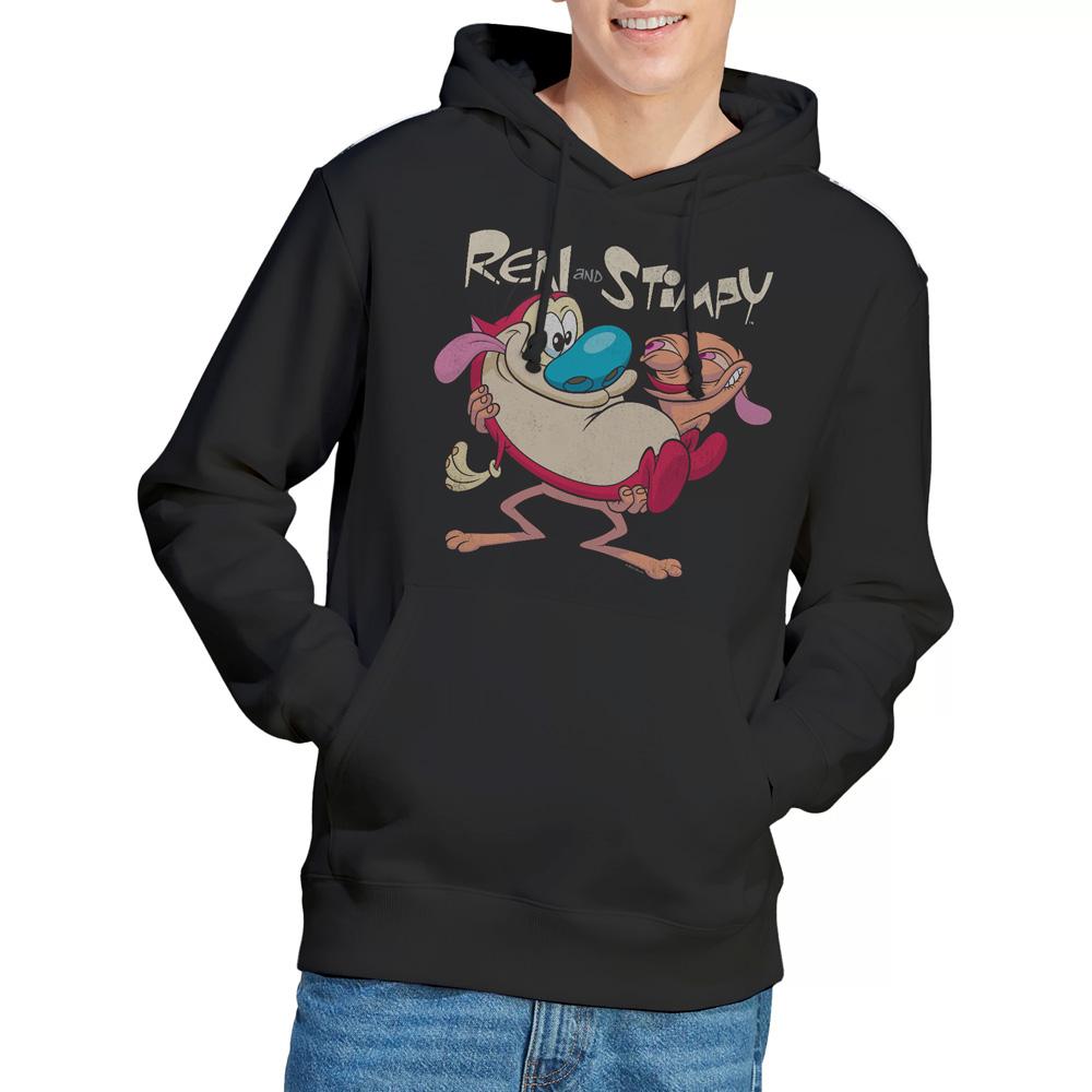 Ren & Stimpy Mens Two Of A Kind Hoodie