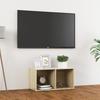 VidaXL TV Stand Sonoma Oak 72x35x36.5 Cm Chipboard