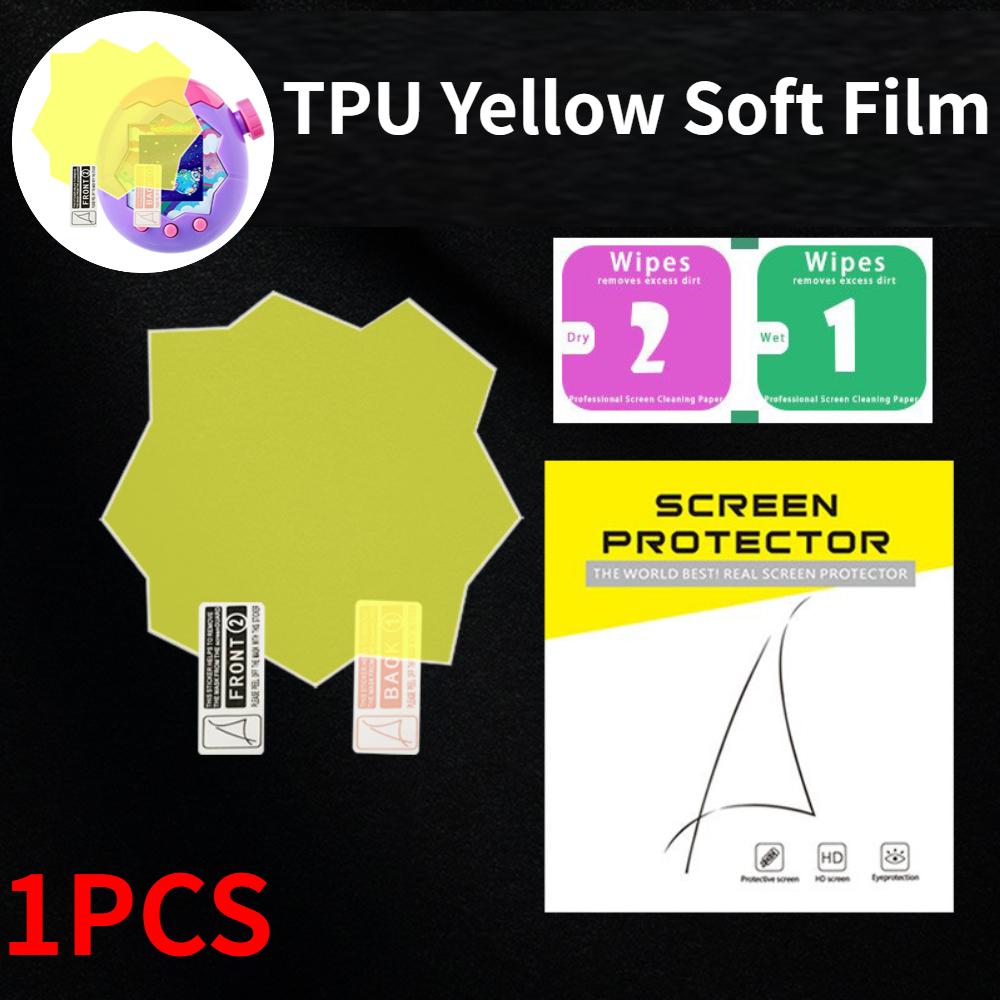 Panel Soft Film for Tamagotchi Paradise Screen Protector Electronic Pets Game Toys Screen Film Anti-scratch Decor Accessories