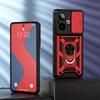KEYSION Shockproof Armor Case for Realme GT 7 Pro Slide Camera Lens Protection Ring Stand Phone Cover for OPPO Realme GT 7 7T 5G